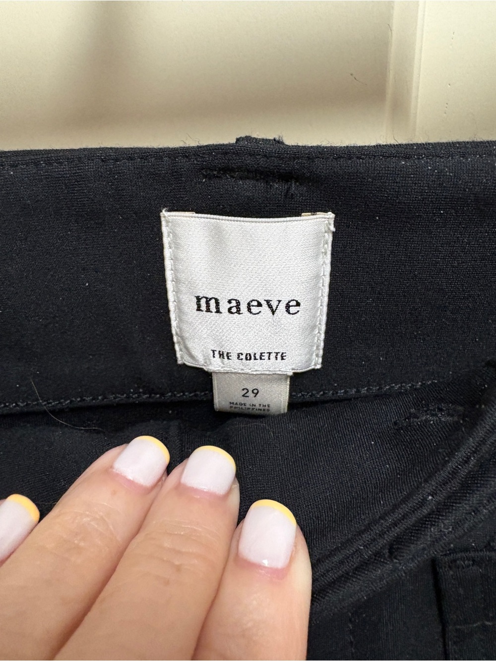 Maeve Wide-Leg High-Waist Colette cropped pant - Picture 4 of 5